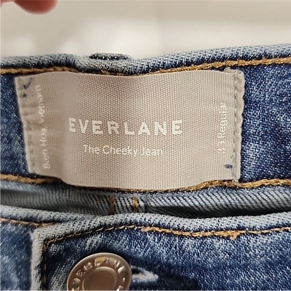 Everlane The Cheeky Jean Blue Size 33R - Picture 3 of 3